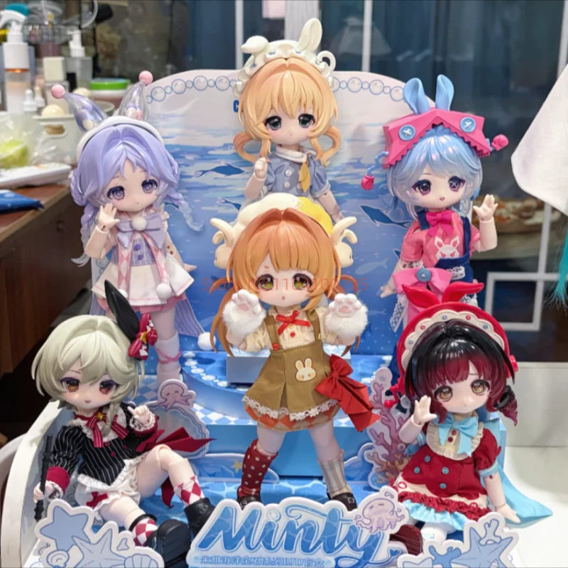 

Come4free Bonnie Bunny Dream Box Series Blind Box V6 Kawaii Bjd Cute Doll Surprise Movable Joint Figure Desktop Model Toy Gifts