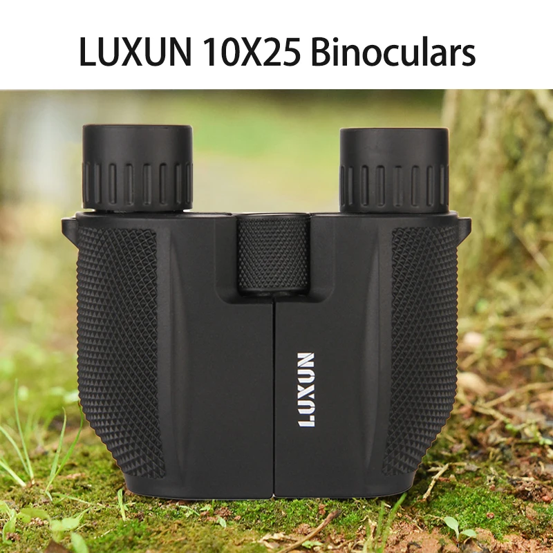 

Профессиональный HD бинокль LUXUN10X25, портативный оптический телескоп BAK4 Prism/FMC с покрытием, подходит для охоты и кемпинга