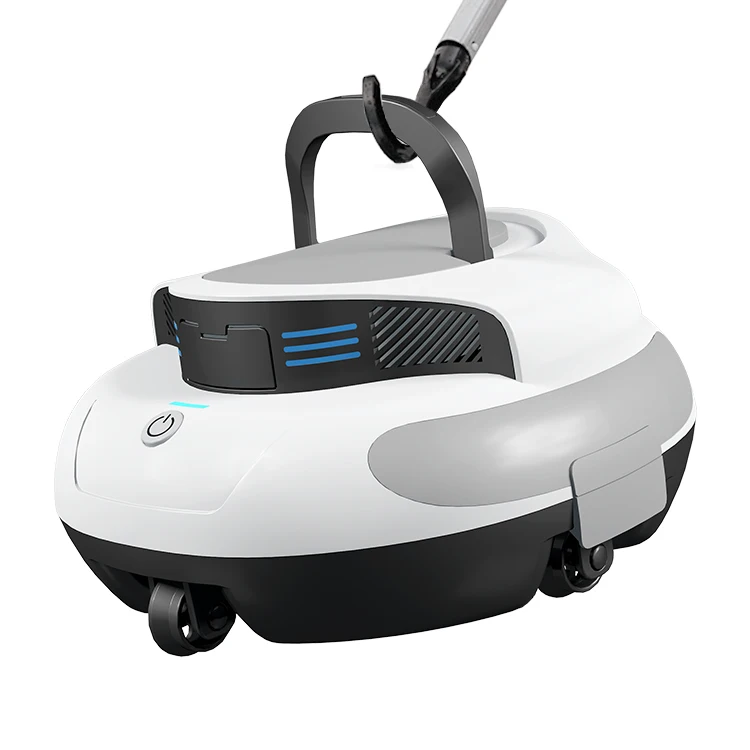 Dual Motor Powerful Performance Up To 1000 Sq.Ft Cleaning Area Self-Parking 100 Mins Long Lasting Pool Vacuum Cleaner Robotic