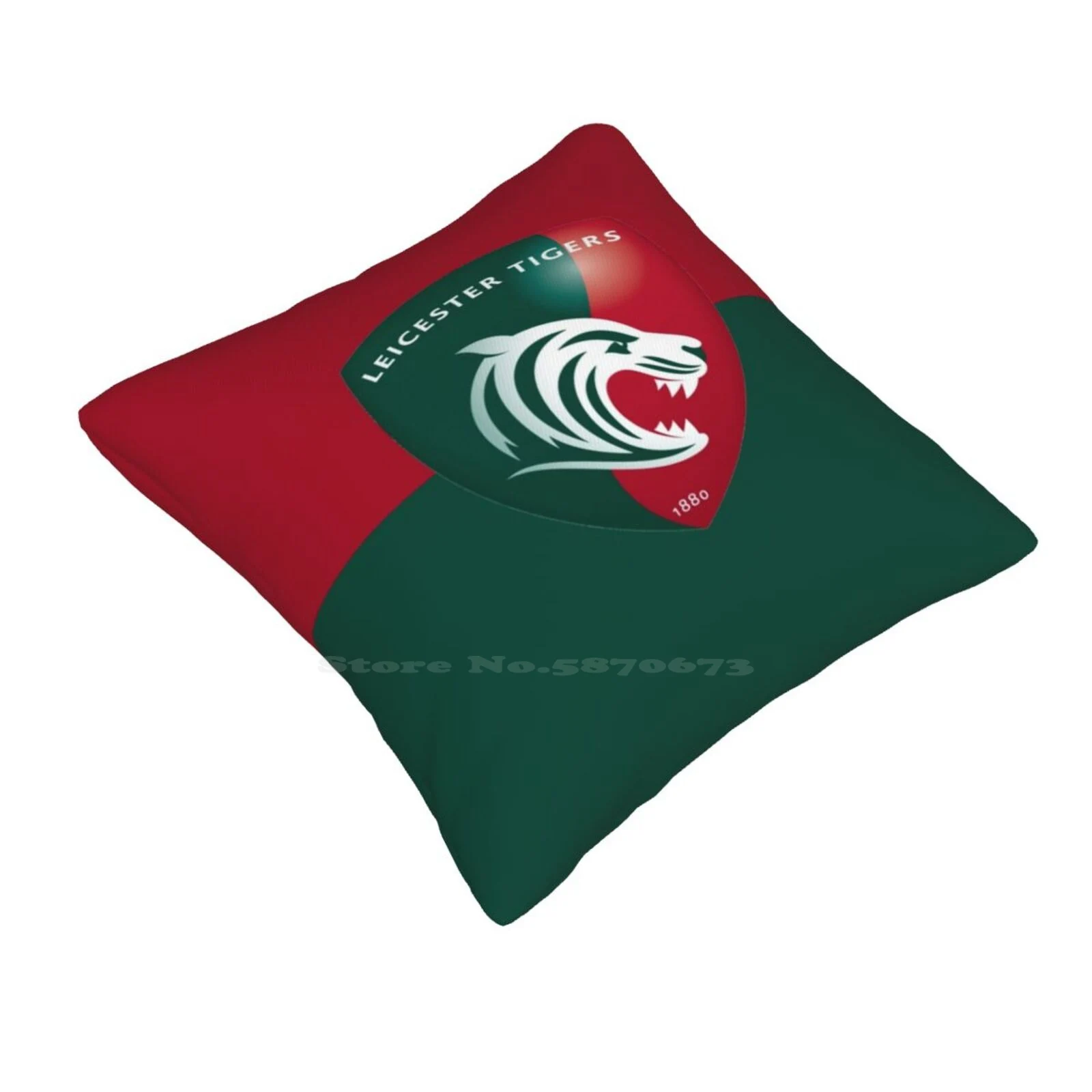 Leicester Tigers Home Sofa Car Cushion Cover Pillowcase Leicester Tigers Sport England Premiership Rugby Gallagher