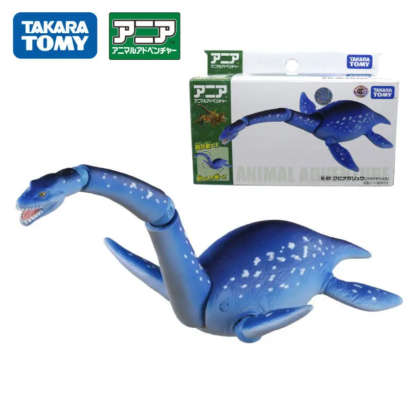 

Оригинальная модель динозавра Футабасаурус от TOMY, подвижная имитационная фигурка дикого морского животного для детей, модель 836575