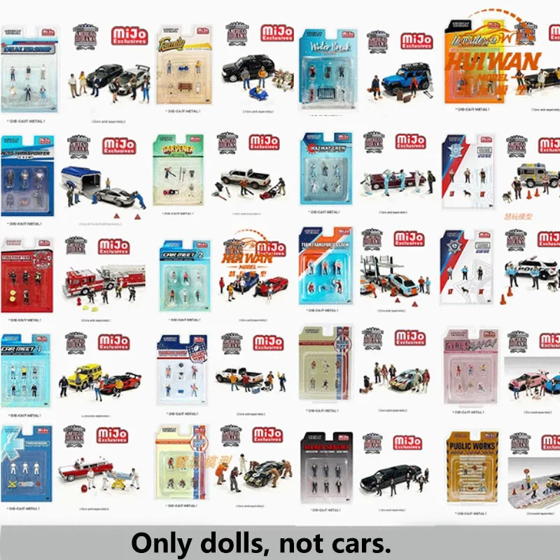 

American Diorama 1:64 Scale Figures Hand Coloured Classic Collectible Toy Memorabilia Gift Scenery Decoration