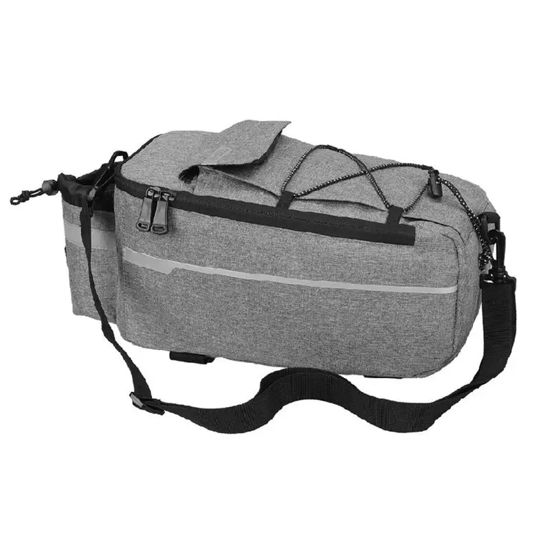 

NEW HOT In Stock-Bicycle Trunk Bag Bike Rear Seat Cargo Bag Bike Rack Bag Rear Rack Storage Luggage Insulated