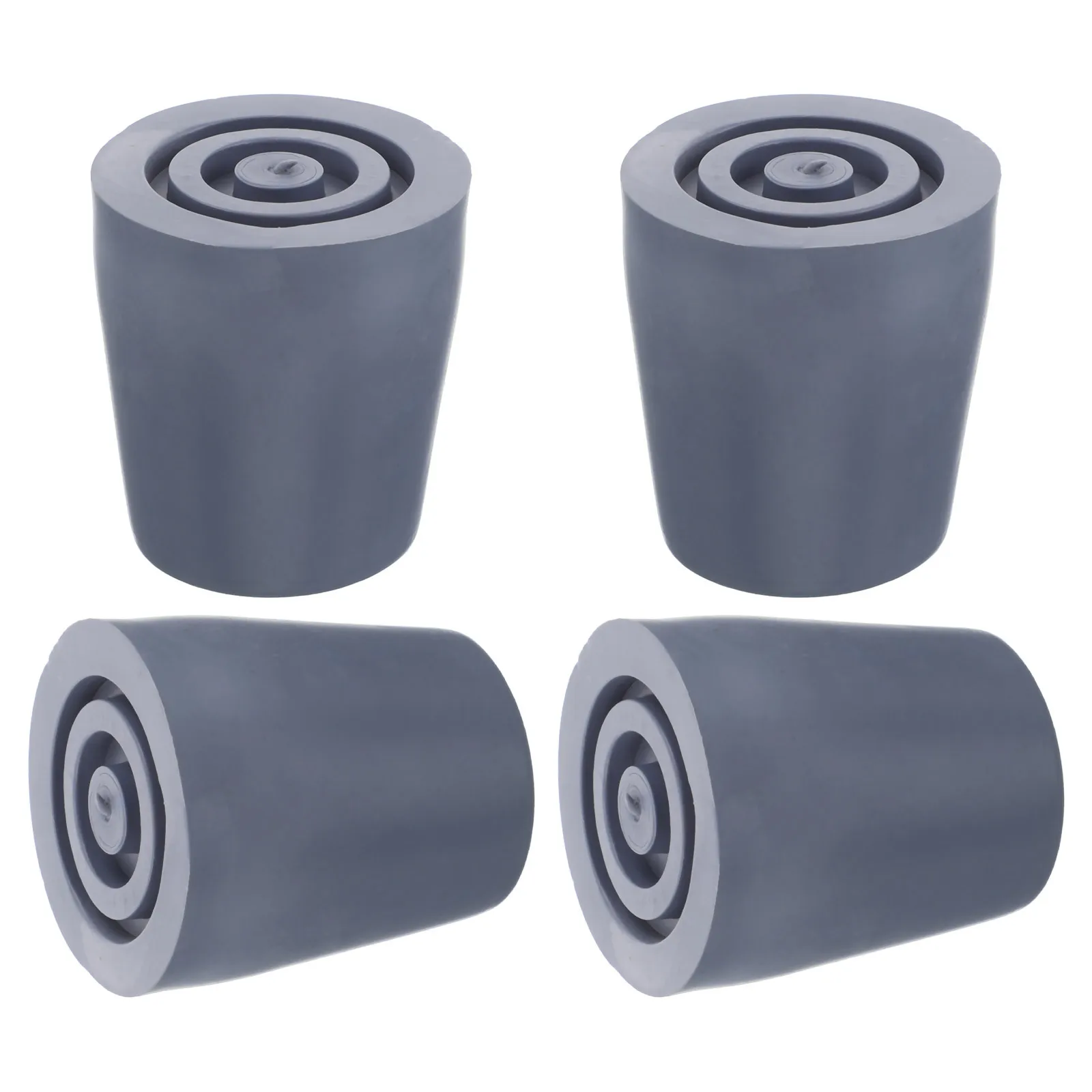 4 قطع من أغطية أرجل كرسي الحمام، أطراف مطاطية بديلة لقصب المشي، واقي سفلي مضاد للانزلاق، ثبات أثاث كبير