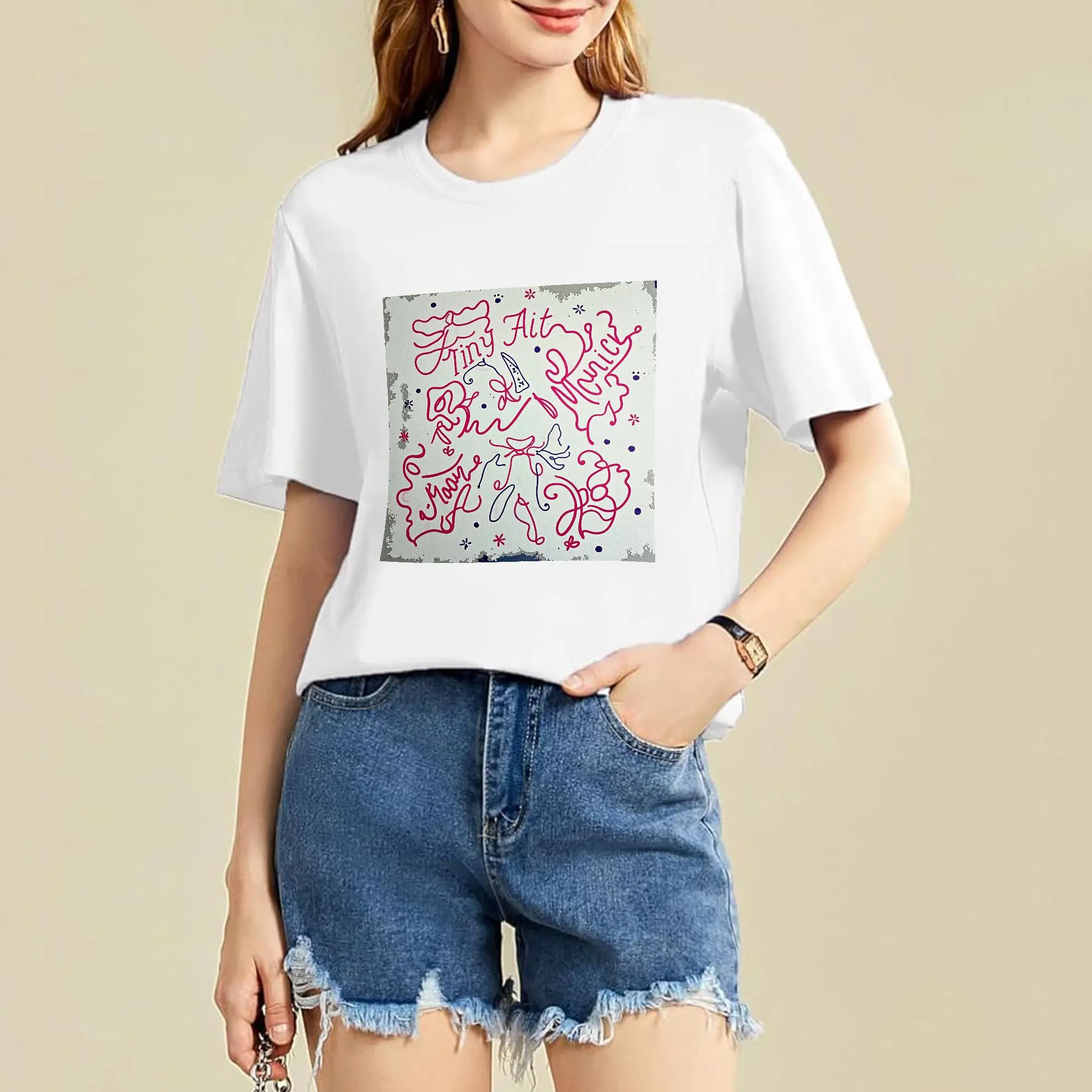 Snowflake Graphic Tee - Soft Cotton Short Sleeve T-Shirt
