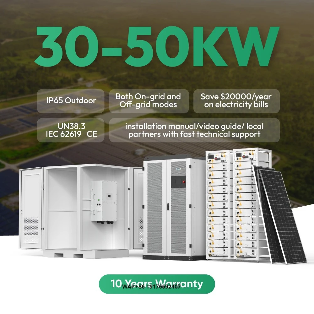 deye All in One Hybrid Solar Energy Storage System 20kw 30kw 30 kw Complete off Grid Solar Energy System with Lithium Battery