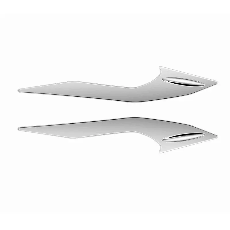 

Накладки на фары (реснички/брови) из нержавеющей стали для Toyota Sienta 2024