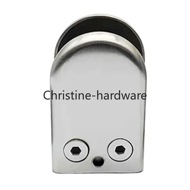 Imagen 6: Soportes Redondos para Estantes, Abrazaderas, Clips para Vidrio de 6-12 mm, Madera, Acrílico, Tornillo Ajustable, 4/8 Piezas