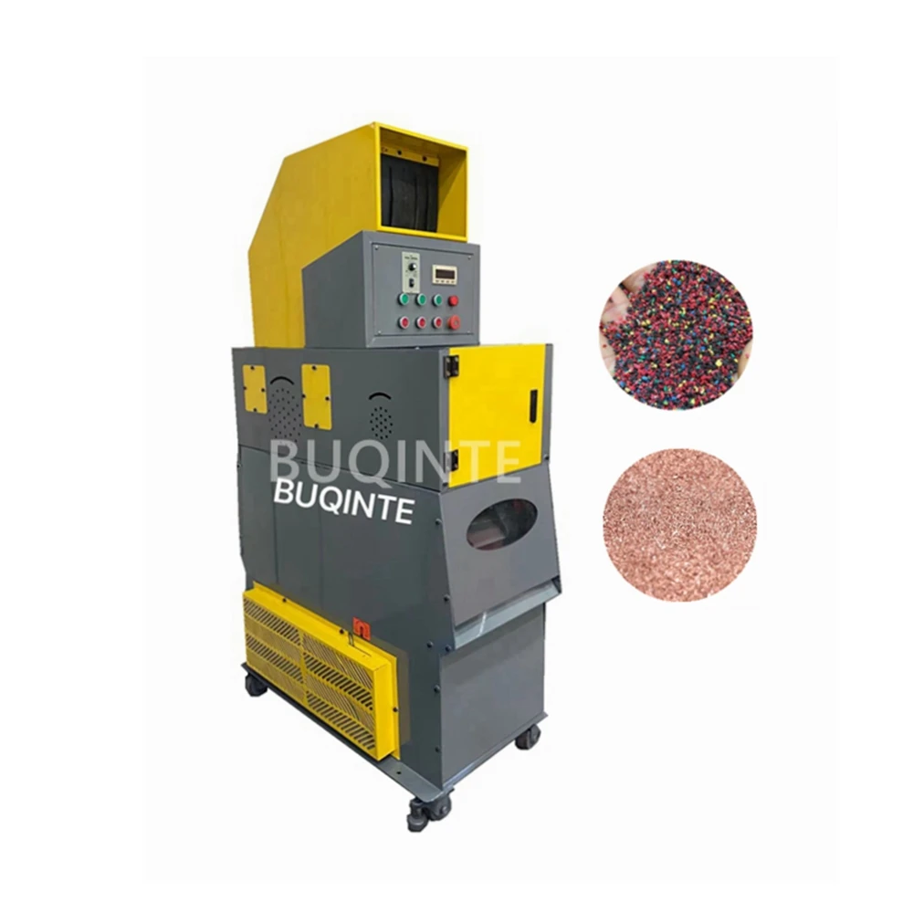 60kg/h BUQINTE Copper Cable Granulator Cutter/automatic Scrap Copper Wire Grind /waste Cooper Cable Granulate Machine
