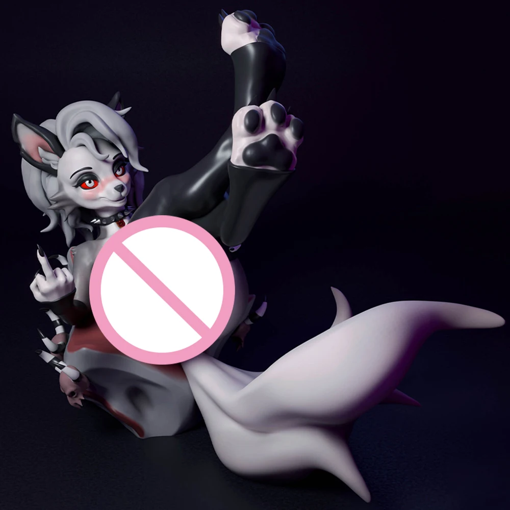 

FUTA Hellhound NSFW 1/24 Scale Resin Figure Model Kit Sexy Diorama Unassembled Unpainted Doll 3D Print DIY Statue Crafts Toy