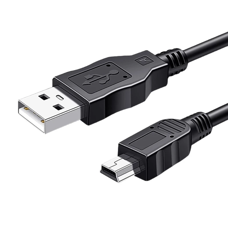 150cm USB Cable 2.0 Type A Male to Mini B 5 Pin 5P T Port Mini USB Camera Data Cable for MP3 MP4 Camera Phone HardDisk