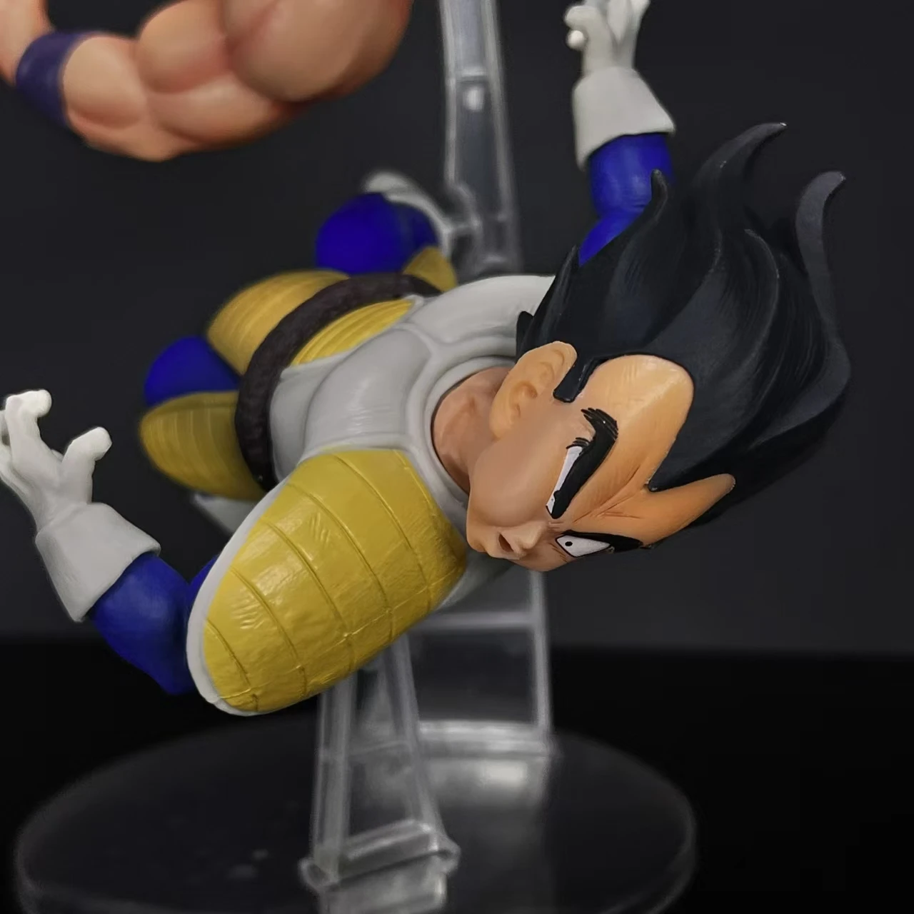 Collection de statues Dragon Ball Goku Vs Vegeta, scène classique, modèle de figurine de film d'anime, décoration de bureau, jouet d'ornement, cadeau, 23cm