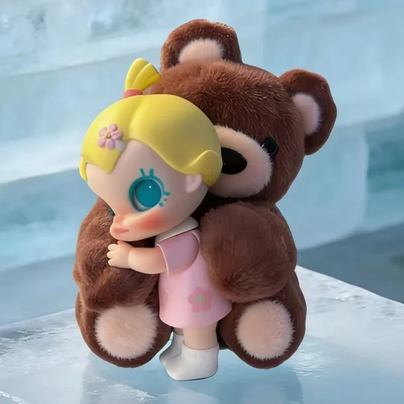 

POP MART Baby Molly My Huggable Discovery Series: Модные игрушки-сюрпризы в закрытой упаковке, коллекционные фигурки, подарок-сюрприз