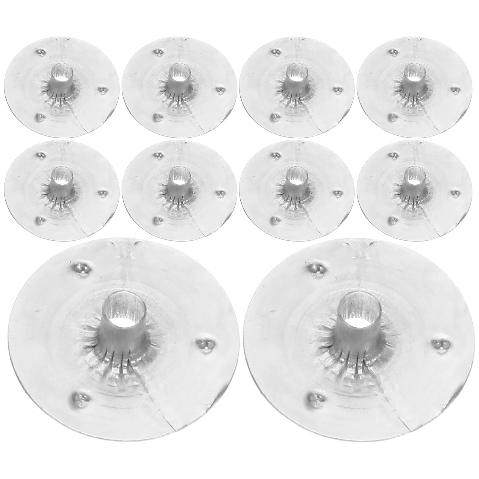 

600Pcs Metal Wick Bases Compact Design Stable Support DIY Making Supplies Home Decor Wick Holder