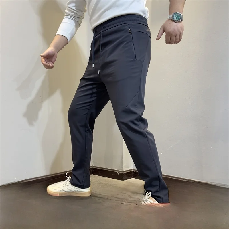 

Busin Travel Series Outdoor Soft ell Men's Casual Pants Spring Seasonal Long Pants Loose Fit Youthful Vitali Sle