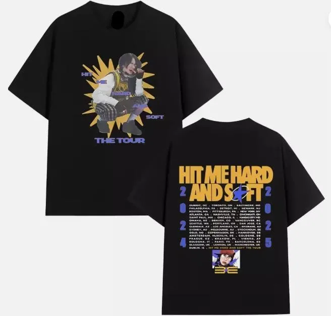 

Hit Me Hard and Soft Tour 2024-2025 t shirt 2 sided best trendy gift mother