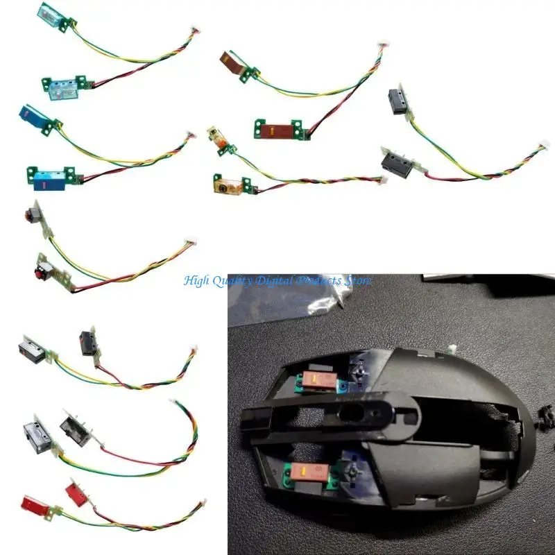 Módulo botão Independente U2JE Placa botão externa microSwitches para G304 G305