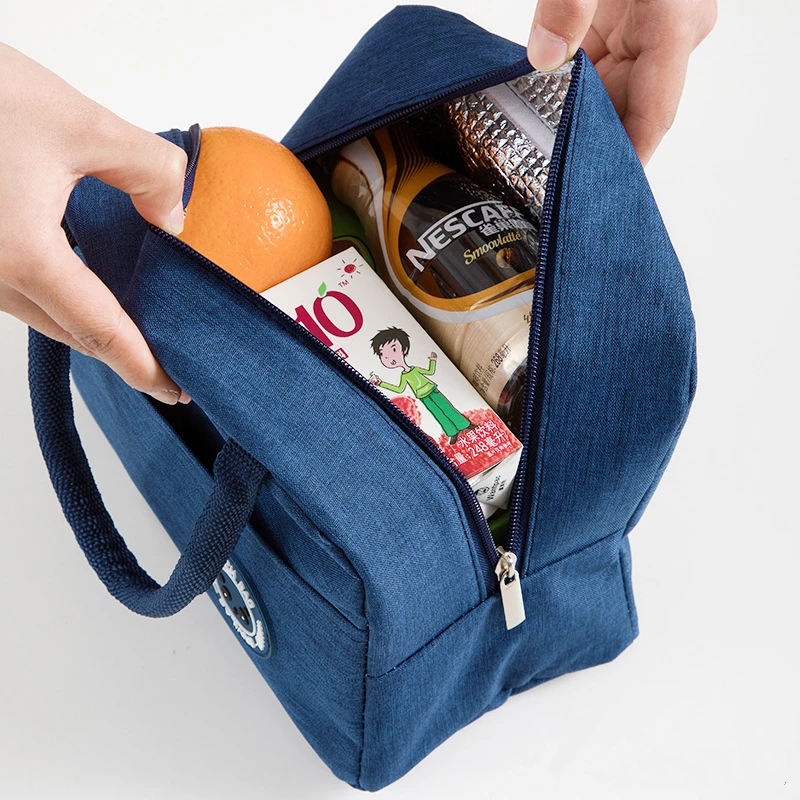 

Portable Lunch Bag Cooler Tote Insulated Thermal Bento Box Pouch Food Carrier Picnic Bags Dinner Container for Women Children
