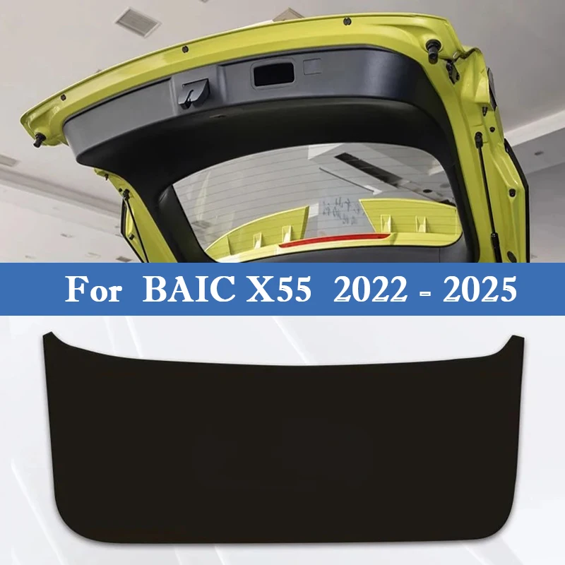 

Для BAIC X55 2022-2025 багажник автомобиля дверь противоударная накладка задняя дверь защита от царапин защитная наклейка внутренняя грузовая подкладка декоративный коврик