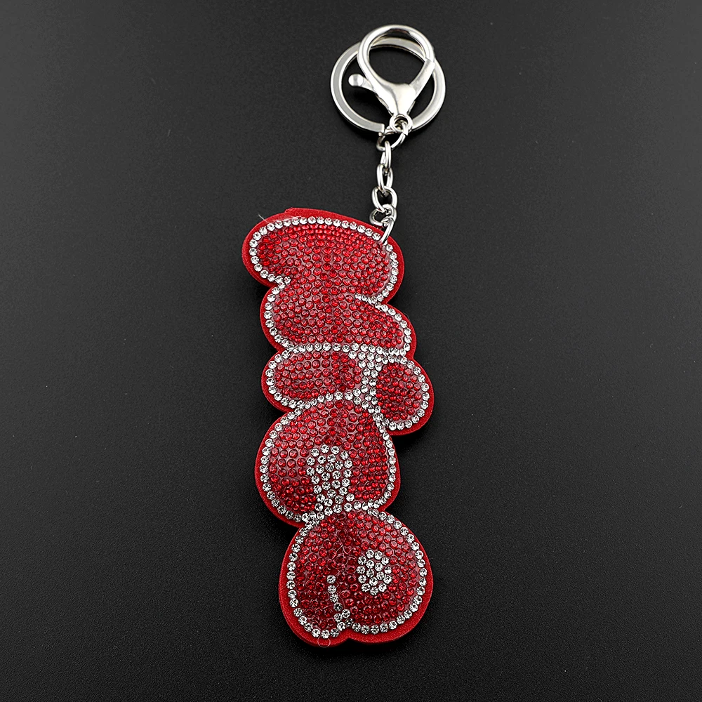 Schöner Schlüsselanhänger mit Spruchanhänger für Damen und Herren, voller Strass, interessantes Geburtstagsgeschenk, lustiges Logo, Taschenanhänger, Schlüsselanhänger, Schmuck – Detail 4