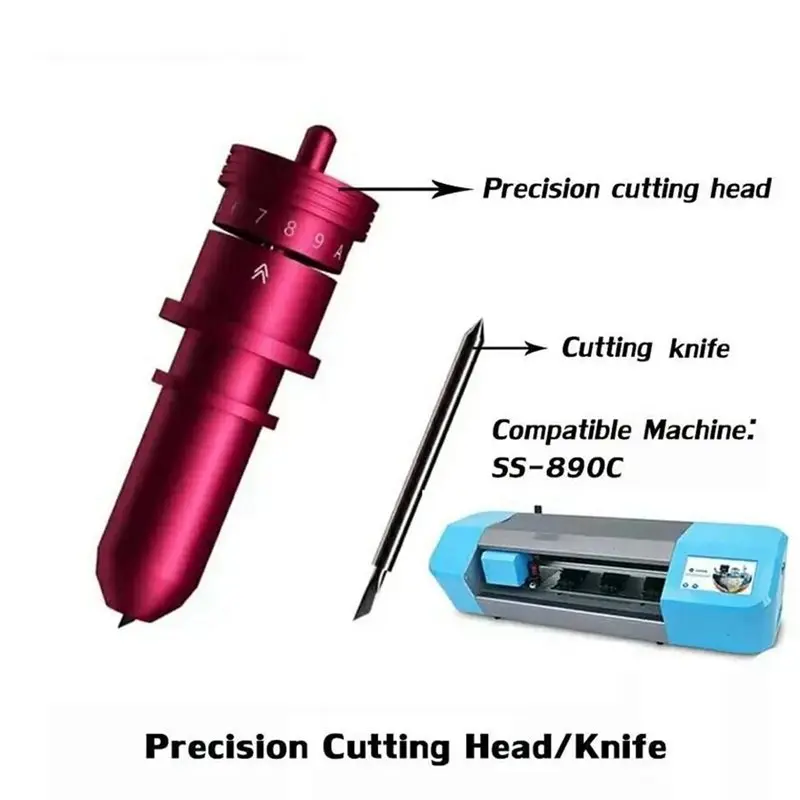 【FLASH-SALE!】For SS-890C SUNSHINE Y22 ULTR Films Cutting Machine Replacement Blade- Hydrogel Film Cutting Tool Knife Front Back