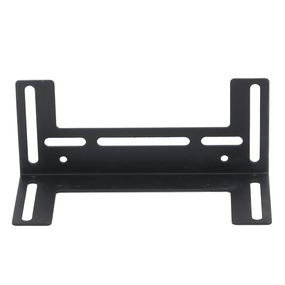 Black/White Computer Radiator Fan Holder Adjustable Thickened Stainless Steel Chassis Fan Mount Rack Fixing Screws