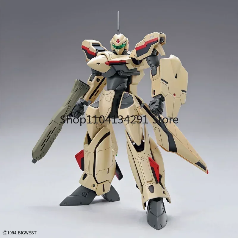 Bandai Originale The Super Dimension Fortress Macross Anime HG 1/100 PLUS YF-19 Action Figure Giocattoli Modello Regali per I Bambini