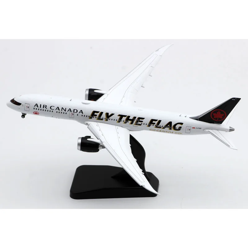 EW4789013A سبيكة تحصيل طائرة هدية JC أجنحة 1:400 الهواء كندا بوينغ B787-9 دييكاست نموذج طائرة C-FVLQ اللوحات أسفل #2