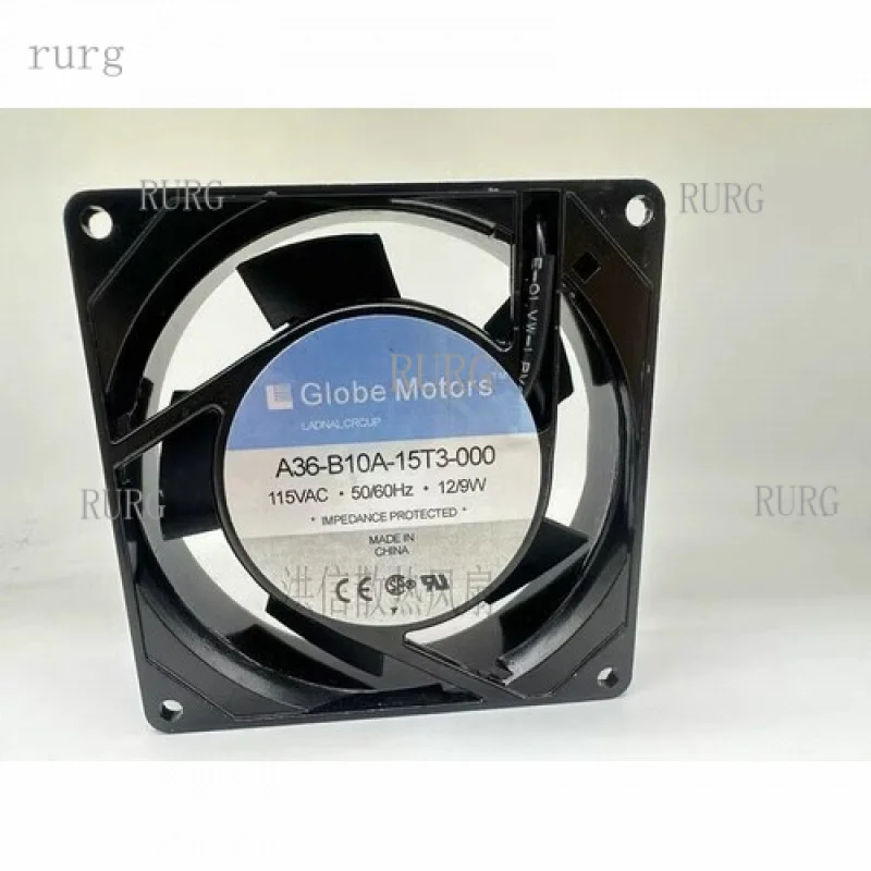 

L 1 PCS for GLOBE MOTORS fan A36-B10A-15T3-000 115VAC 12/9W Aluminum frame AC fan