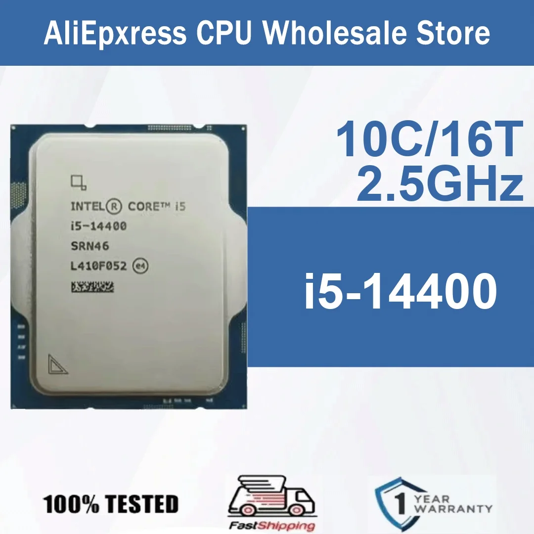 ジャンク】Intel i5 14400 LGA1700 CPU Intel Core i5-14400 10-Core