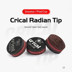 NEW CRICAL Billiard Pool Cue Tips 5pcs Buy 5 Get 6 Carom Cue Tip/Snooker Cue Tip 10mm 10.5mm 11.5mm 13mm Billiard Accessories