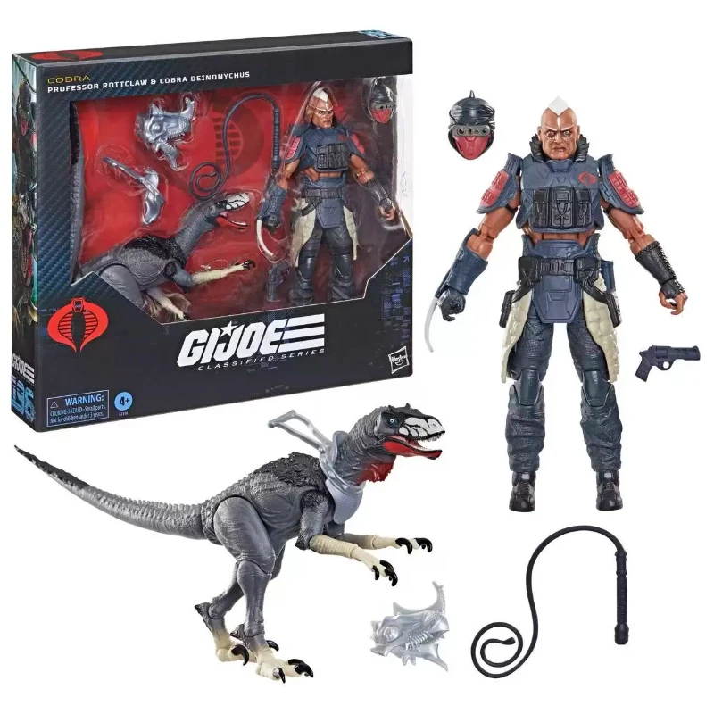 

Gijoe Classified Series Professor Rottclaw And Cobra Deinonychus Action Figure Set Desktop Ornament Anime Model Birthday Gift