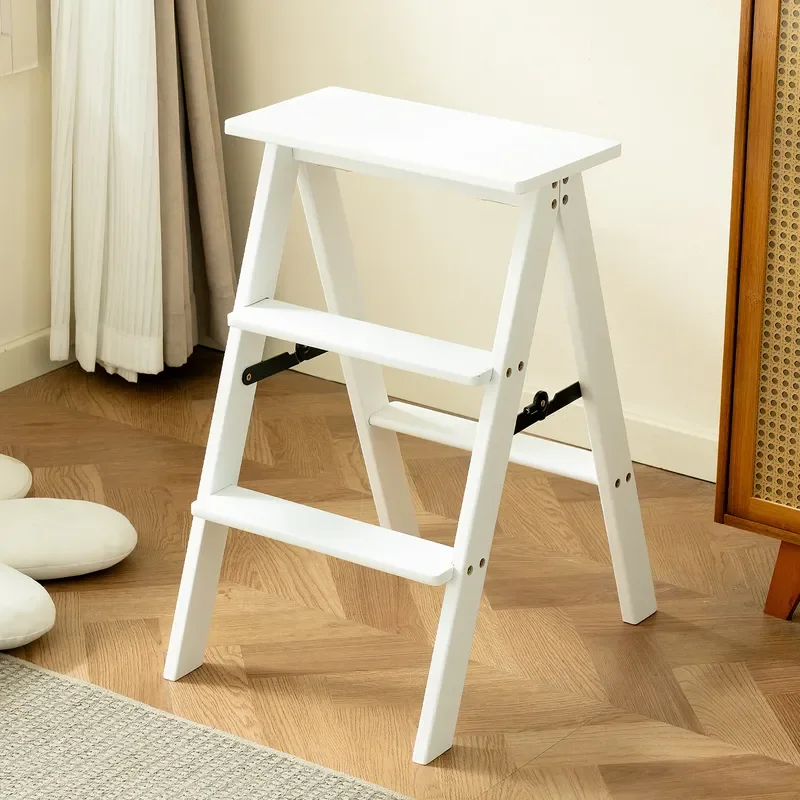 Modern Thickened Step Stool Dual Purpose Ladder for Dining Table Indoor Climbing Small Household Stable Footstool Custom