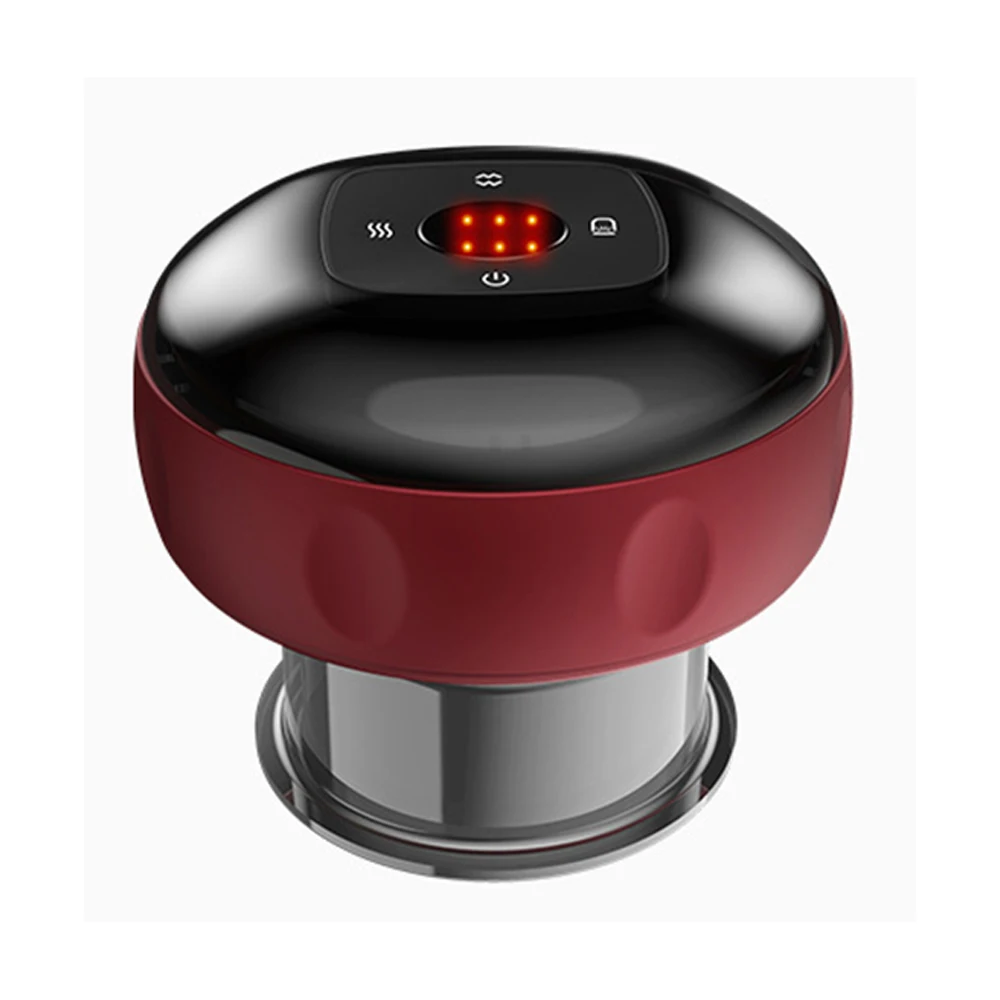 

Intelligent Vacuum Cupping Massage Electric Device Heating Meridian Body Scraping Hot Compress Relaxing Massager Home/SPA Health