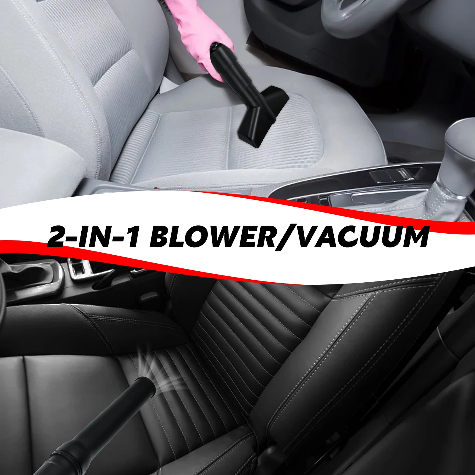 منفاخ أوراق شجر لاسلكي بدون فرش لبطارية ميلووكي 18 فولت 6 سرعات 180 ميجا في الساعة 2 في 1 منفاخ كهربائي ومكنسة كهربائية (بدون بطارية) #5