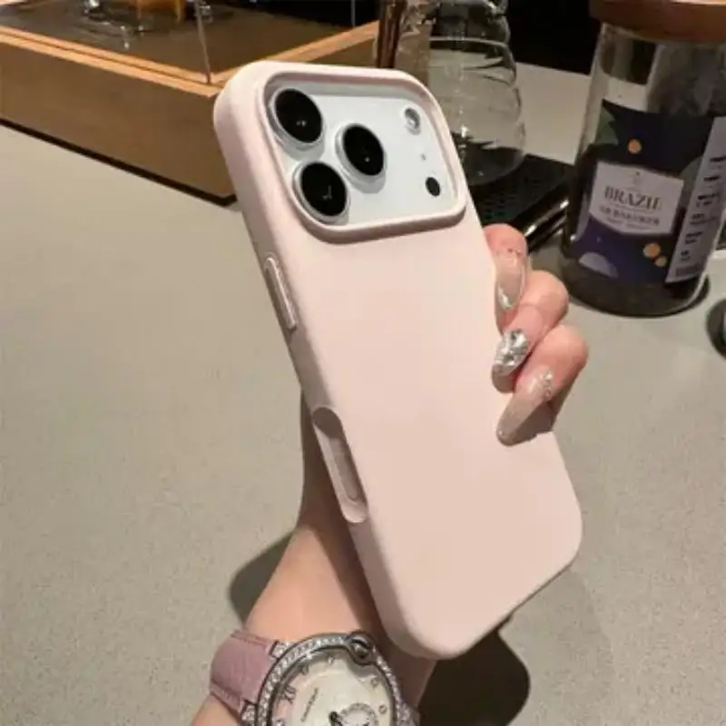 Mehrfarbige Flüssigsilikon Anti-Drop Magnetische Handyhülle Passend für iPhone 17 16 15 14 13 12 11 Pro Max, Speziell für Apple-Nutzer – Detail 5
