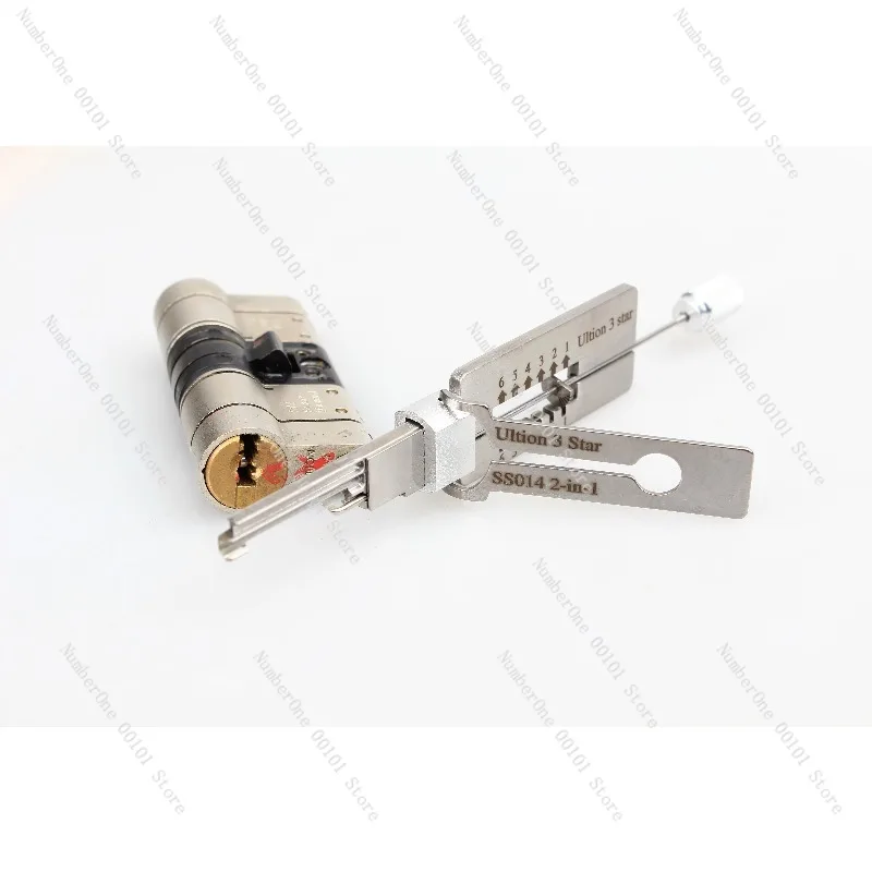 

Support Customs logo Lishi Style 2 in 1 th Lock Picks Tools Ultion 3Star WXM R6 T60 Samsung Smart L4V-T R55