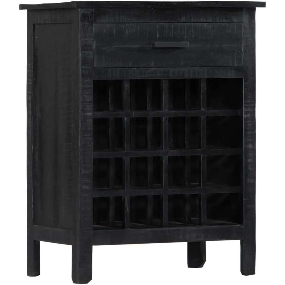 

Wine Rack Black 22"x13.8"x29.5" Countertop Wine Rack,Wine Rack Freestanding Floor,Wine Racks for Floor,Wine Bottle Holder,Wine R