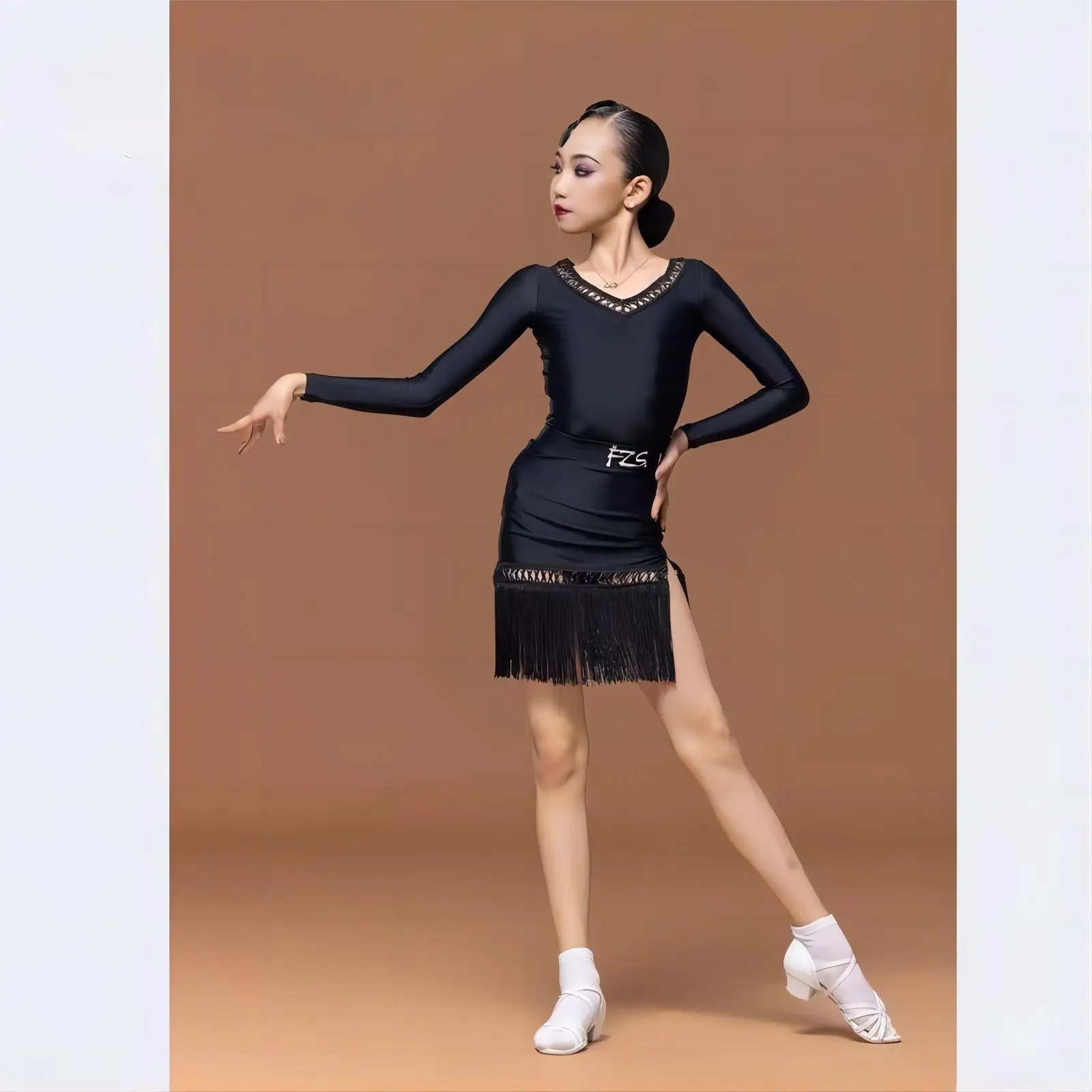 costume-de-danse-latine-personnalise-pour-femmes-et-filles-adultes-sexy-ajoure-amincissant-manches-longues-robe-a-franges-jupe-a-franges