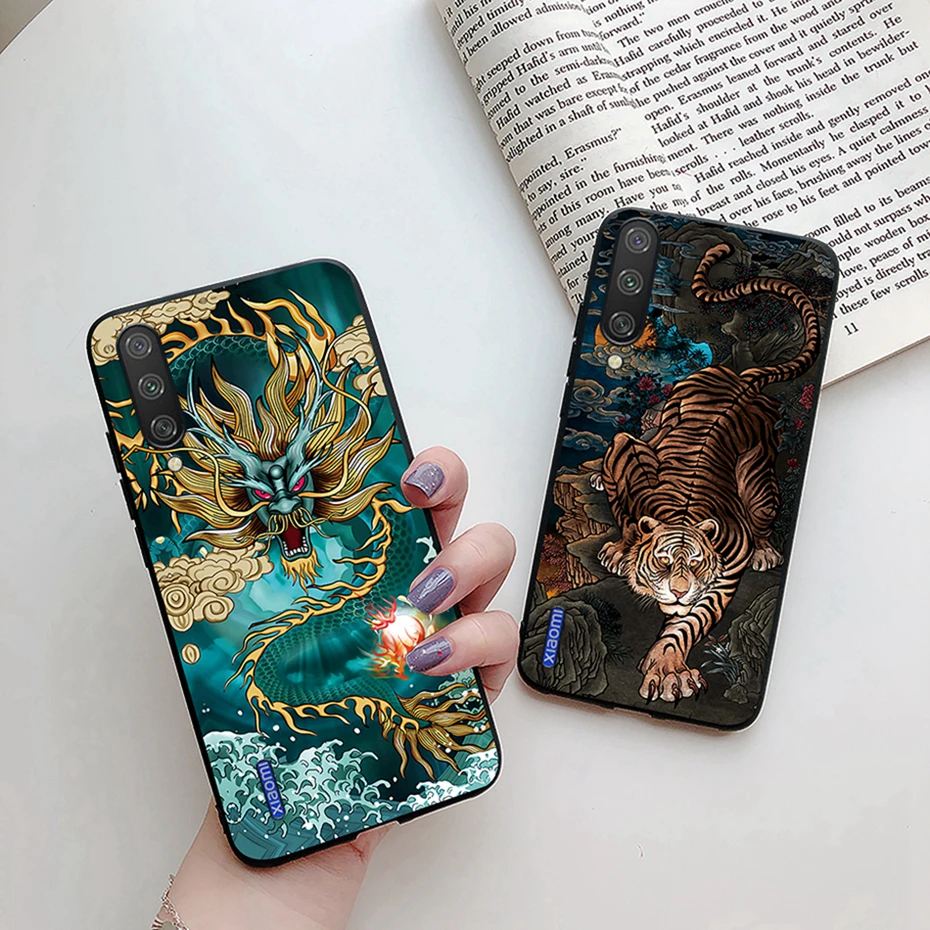 For Xiaomi Mi A3 Case Cute Cartoon Flowers Cover Soft Slim Fundas For Xiaomi Mi A3 MiA3 A 3 Phone Cases Shockproof Bumper 6.09\'\'