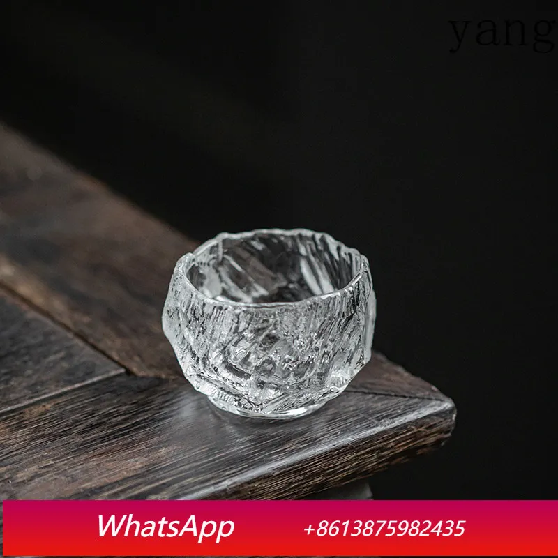 

LLMM Handmade Master Cup Frozen Texture Kung Fu Tea Set Heat-resistant and Anti-scalding Tea Cup