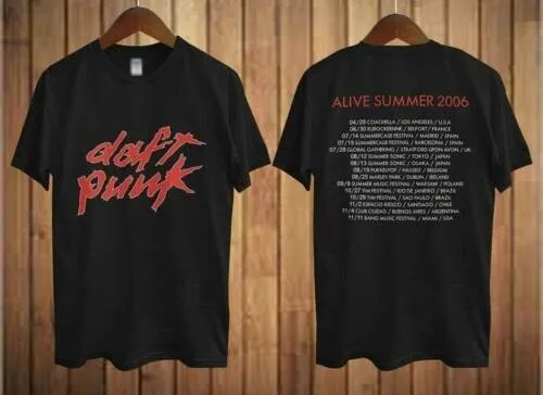 

Daft Punk Alive 2006 Tour Rare T-Shirt