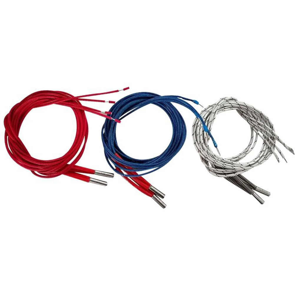 

12V 40W Heating Pipe Single-Ended Electric Rod 6x20mm 1M Long High Temperature Resistant 3D Printer Parts White Premium 304