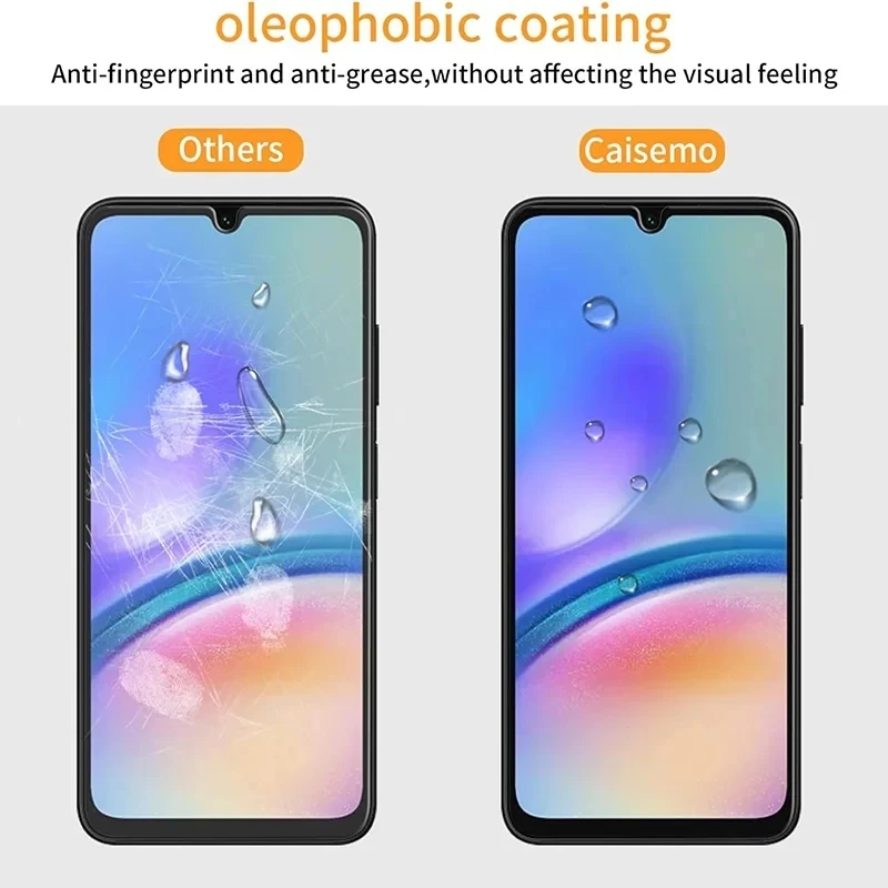 3Pcs Full Tempered Glass For Samsung Galaxy A05 A15 A25 A35 A55 Screen Protector A04 A14 A24 A34 A54 F04 F14 F34 F54 Glass Film