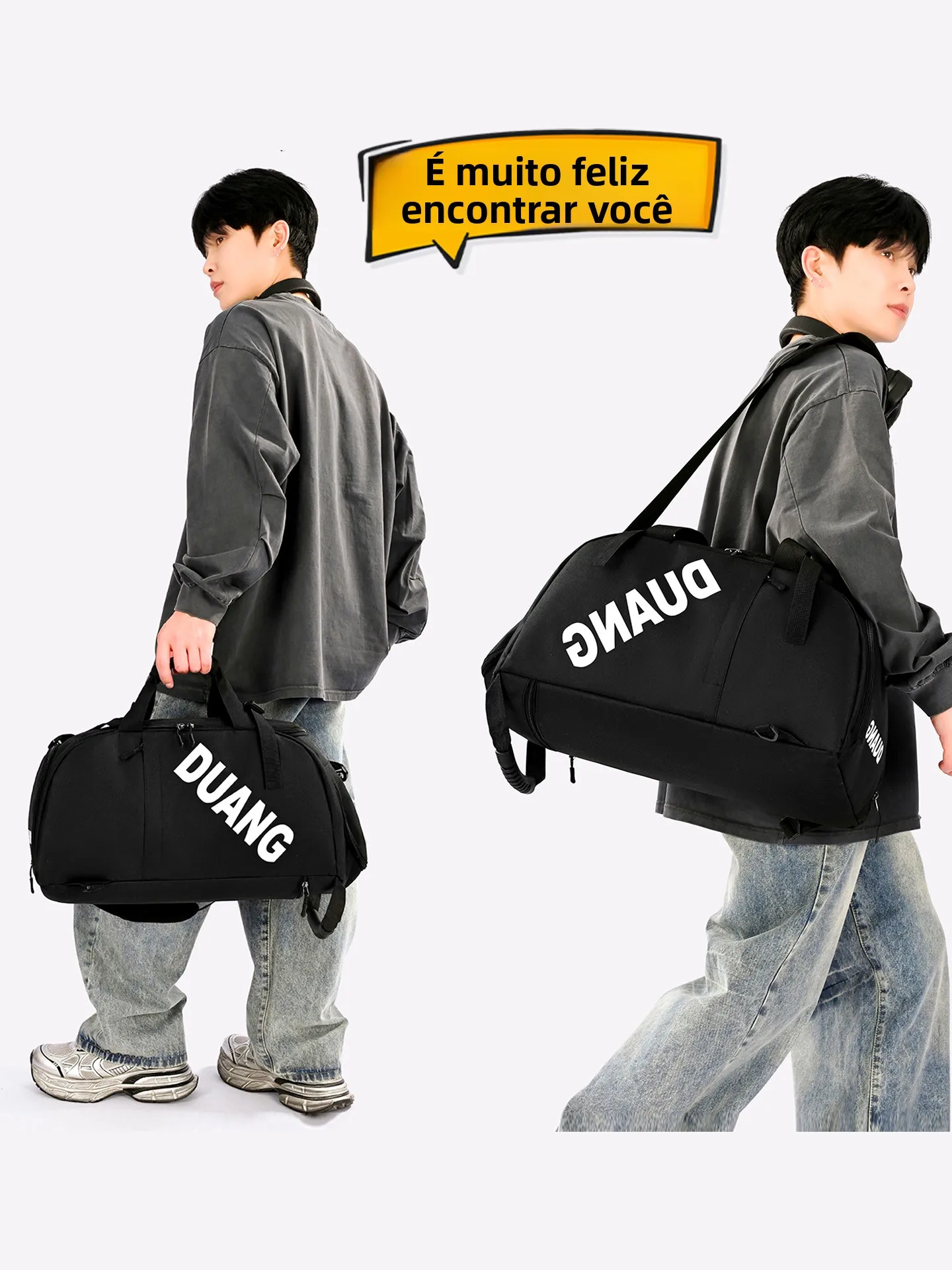 large-capacity-fitness-bag-men's-travel-backpack-short-trip-bag-wet-and-dry-separation-suitcase-double-shoulder-for-business