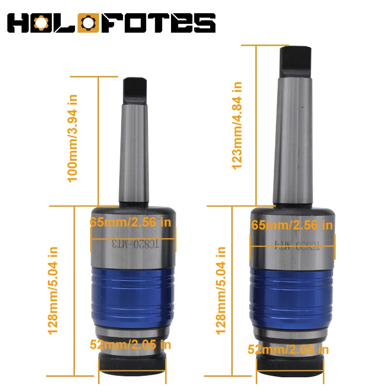 TC820-MT3 MT4 Telescopic Torque Tapping Tool Holder Morse Taper Telescoping Protection Tap Tool Holders Collet Floating for CNC