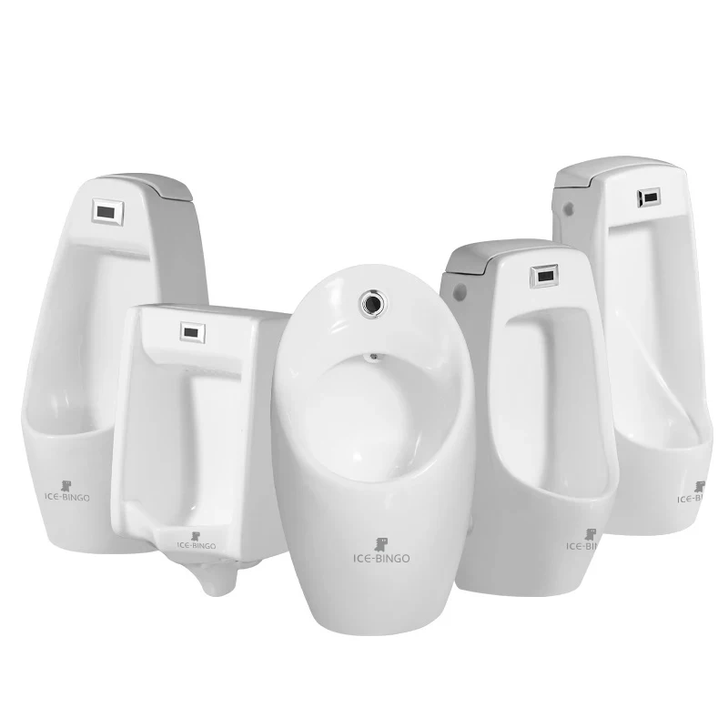 ICE-BINGO High quality porcelain men urinal apartment wall mounted sanitary ware bathroom porcelain wc urinal for public use