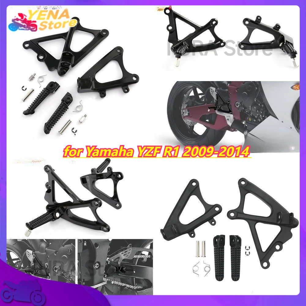 

Передний подножной монтажный кронштейн для Yamaha YZF R1 2009-2014, треугольный кронштейн для подножки мотоцикла, аксессуар