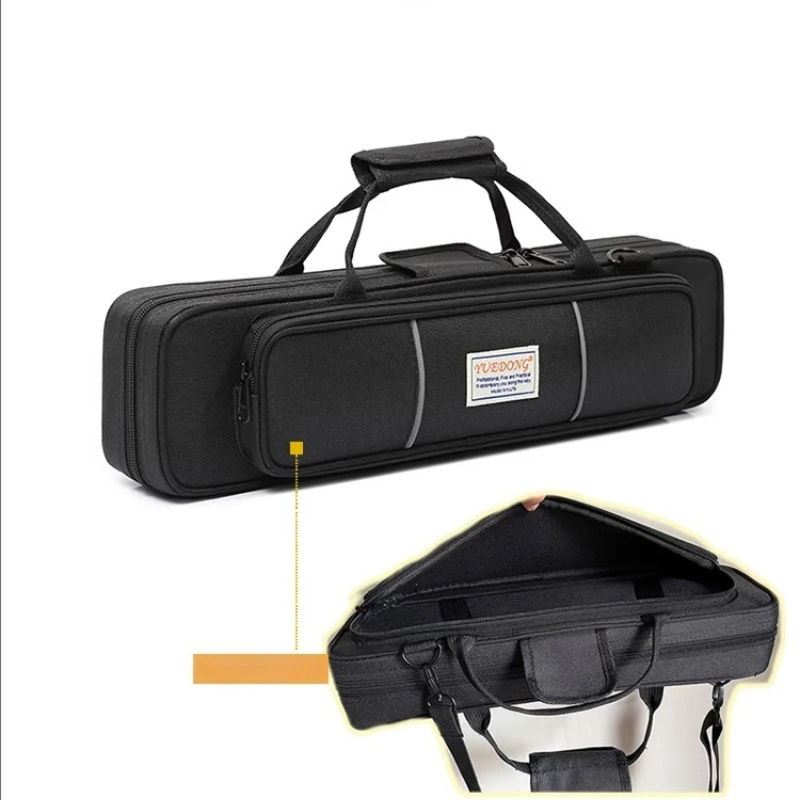 Custodia per flauto a 16 fori e 17 fori Custodia per strumenti leggera e resistente alla pressione Custodia per strumenti di livello professionale infrangibile