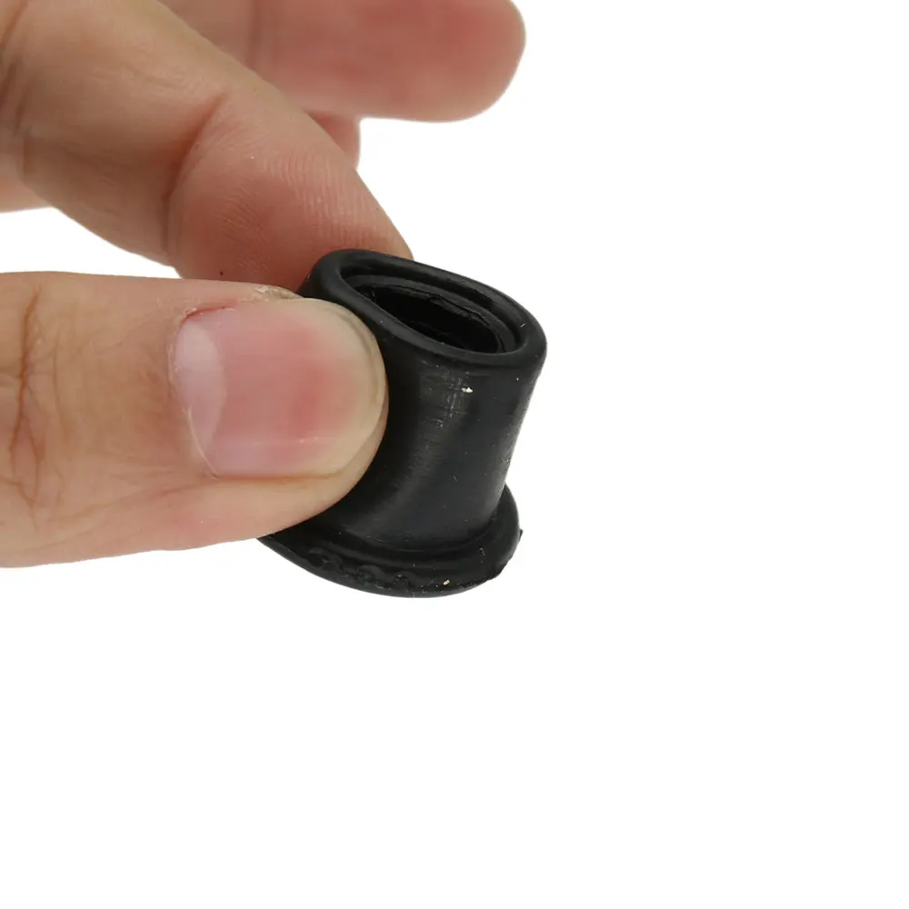 Black Motorcycle Scooter Brake Upper Pump Piston Dust Cover Rubber Disc Brake Pump Cover Waterproof Motorcycle Accessories